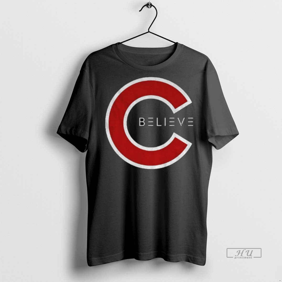 Viral Believe Chicago Cubs Logo Parody 2025 Sweater - Adult & Kids T-Shirts, Sweatshirts & Hoodies apparel design preview 1