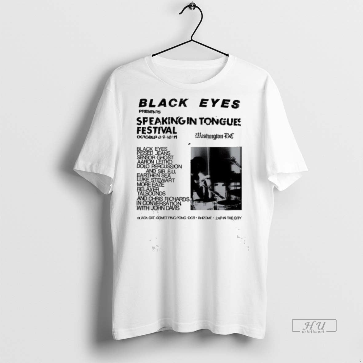 Viral Black Eyes Dischord Speaking In Tongues - Adult & Kids T-Shirts, Sweatshirts & Hoodies apparel design preview 1