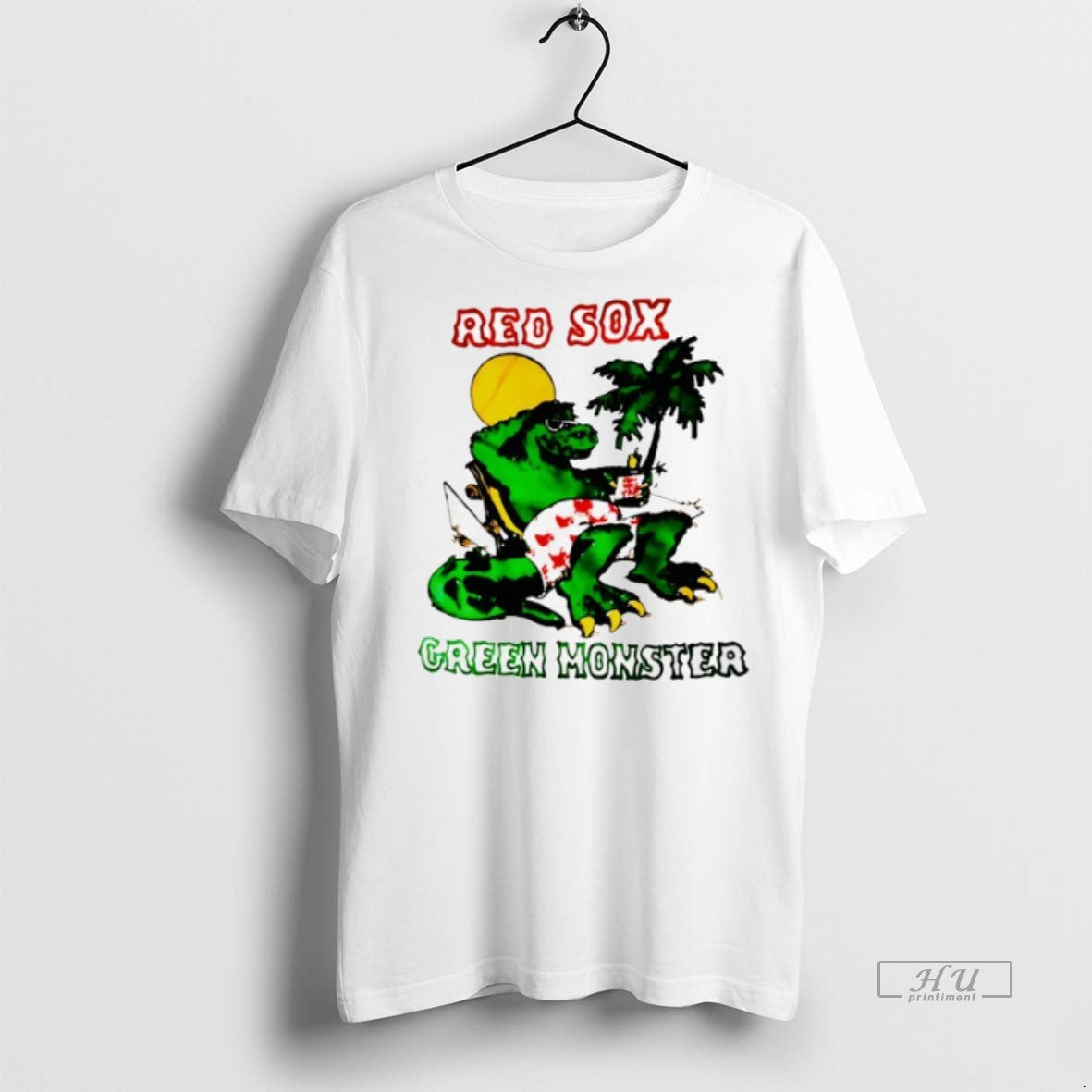 Viral Boston Red Sox Green Momster Sweater - Adult & Kids T-Shirts, Sweatshirts & Hoodies apparel design preview 1