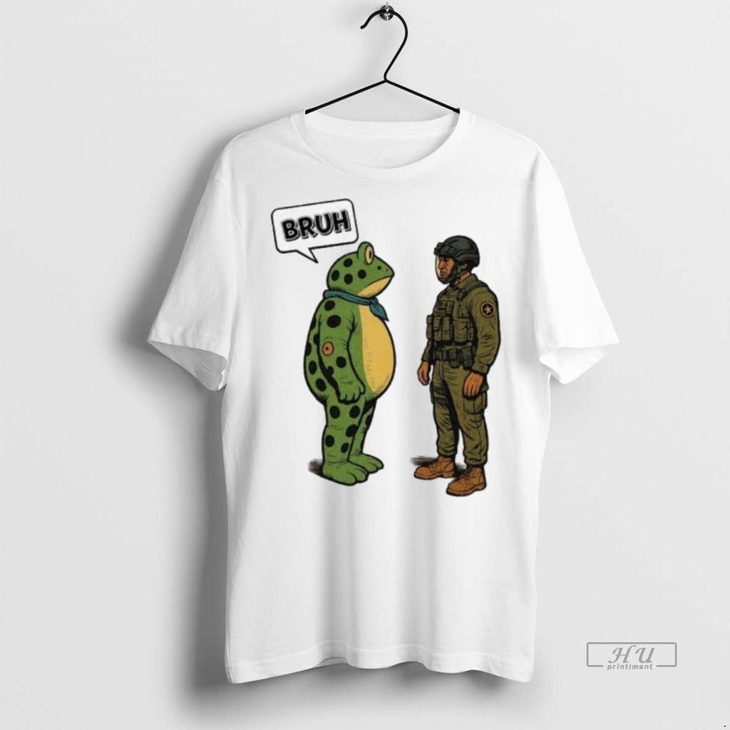 Viral Bruh Portland Frog Protest Sweater - Adult & Kids T-Shirts, Sweatshirts & Hoodies apparel design preview 1