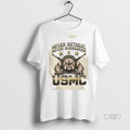 Viral Bulldog Never Retreat Surrender Usmc Marine - Adult & Kids T-Shirts, Sweatshirts & Hoodies apparel design preview 1