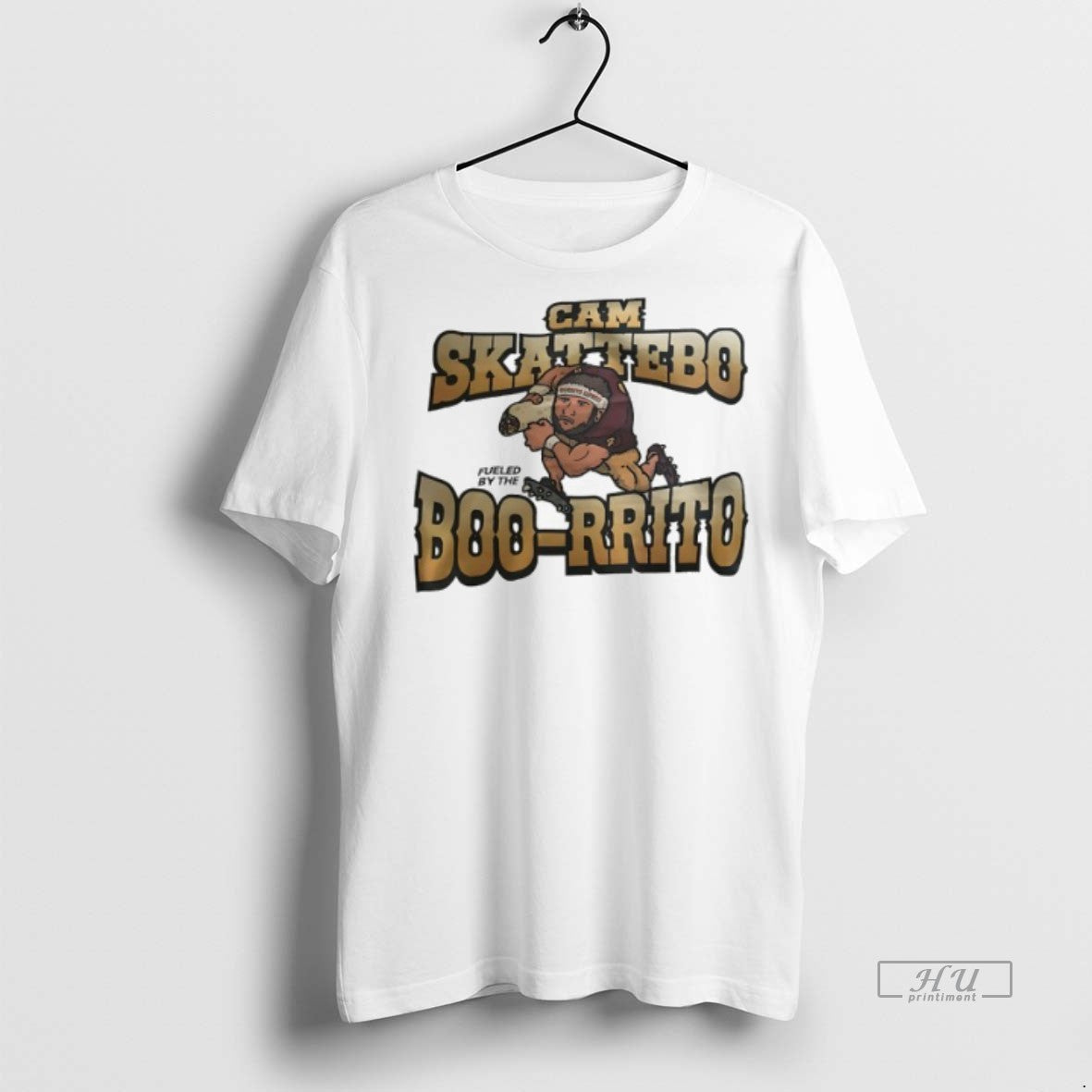 Viral Cam Skattebo Arizona State Sun Devils Boo Rrito - Adult & Kids T-Shirts, Sweatshirts & Hoodies apparel design preview 1