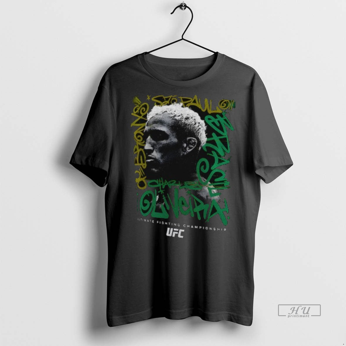 Viral Charles Oliveira Ufc Headspace Champions - Adult & Kids T-Shirts, Sweatshirts & Hoodies apparel design preview 1