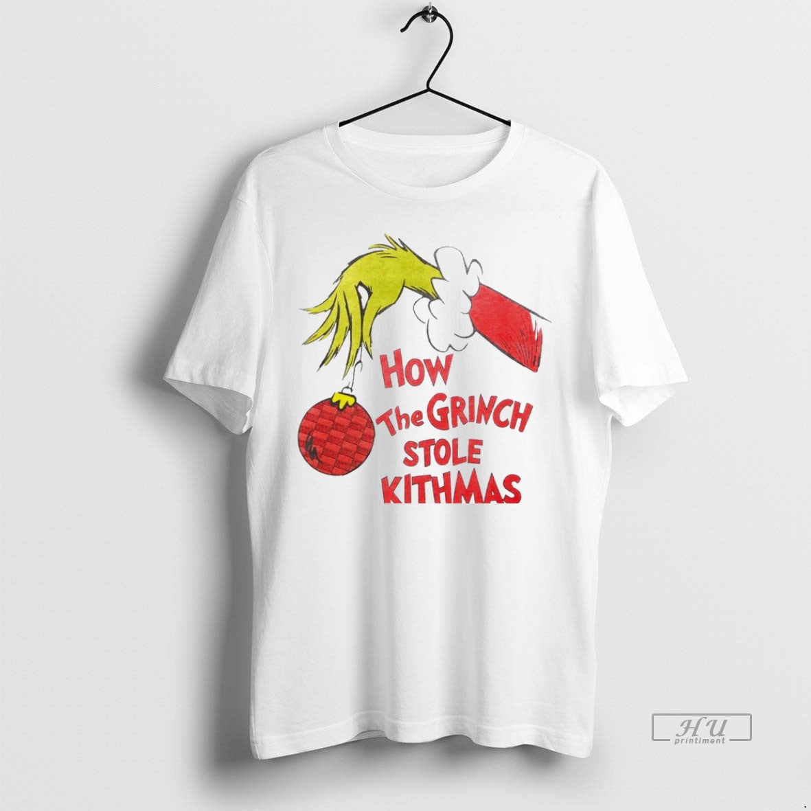 Viral Christmas How The Grinch Stole Kithmas White - Adult & Kids T-Shirts, Sweatshirts & Hoodies apparel design preview 1