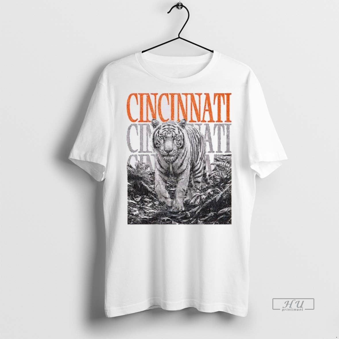 Viral Cincinanti White Tiger Sweater - Adult & Kids T-Shirts, Sweatshirts & Hoodies apparel design preview 1