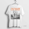 Viral Cincinnati Cyclones Jungle Vibes White Tiger - Adult & Kids T-Shirts, Sweatshirts & Hoodies apparel design preview 1