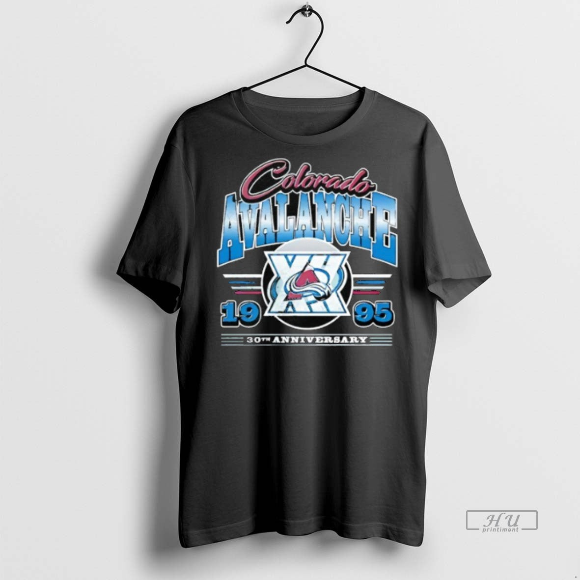 Viral Colorado Avalancha 30th Anniversary 1995 2025 - Adult & Kids T-Shirts, Sweatshirts & Hoodies apparel design preview 1