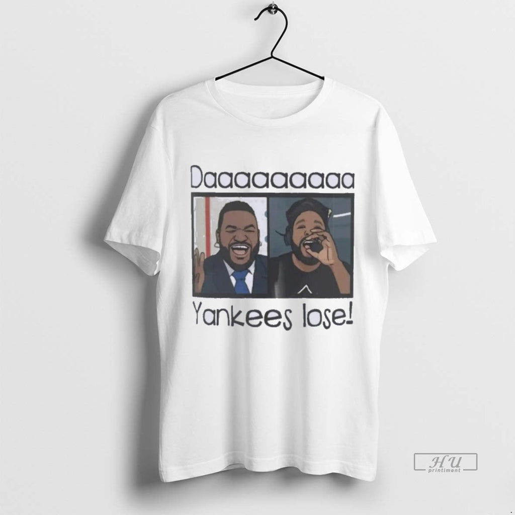 Viral Daaaaaaa Yankees Lose Vladdy Jr Big Papi Blue - Adult & Kids T-Shirts, Sweatshirts & Hoodies apparel design preview 1