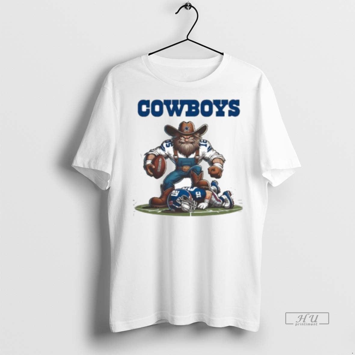 Viral Dallas Cowboys Vs New York Giants Mascot - Adult & Kids T-Shirts, Sweatshirts & Hoodies apparel design preview 1