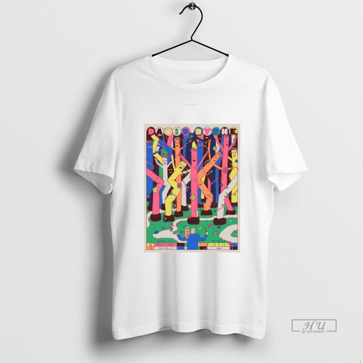 Viral David Byrne Oct 10 11 2025 Radio City Music - Adult & Kids T-Shirts, Sweatshirts & Hoodies apparel design preview 1
