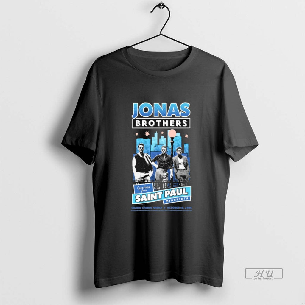 Viral Design Jonas Brothers Setlist At Grand Casino - Adult & Kids T-Shirts, Sweatshirts & Hoodies apparel design preview 1
