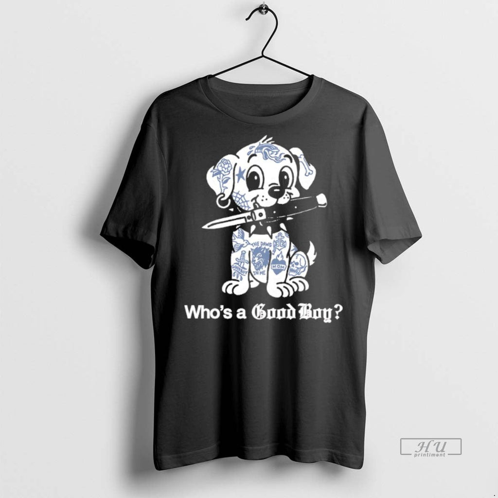 Viral Dog Tatoo Whos A Good Boys Sweater - Adult & Kids T-Shirts, Sweatshirts & Hoodies apparel design preview 1