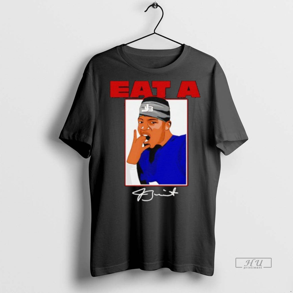 Viral Eat A Jameis Winston New York Giants Signature - Adult & Kids T-Shirts, Sweatshirts & Hoodies apparel design preview 1
