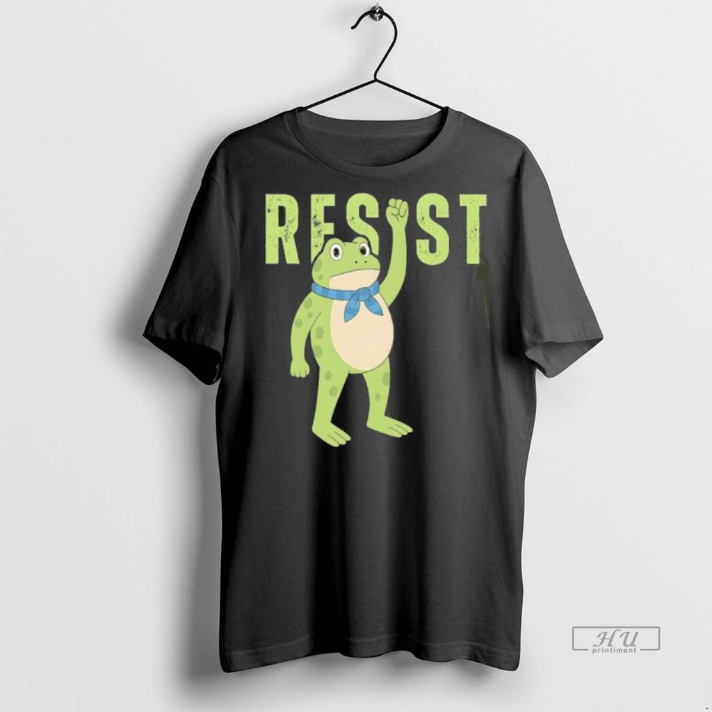 Viral Fight Portland Frog Protest Resist Sweater - Adult & Kids T-Shirts, Sweatshirts & Hoodies apparel design preview 1