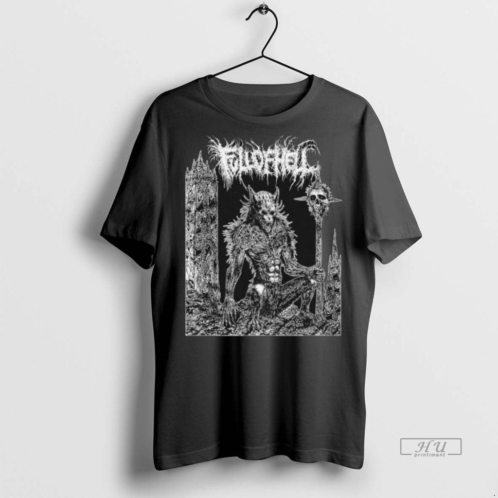 Viral Full Of Hell Beastial Wolf Sweater - Adult & Kids T-Shirts, Sweatshirts & Hoodies apparel design preview 1