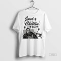 Viral Ghostface Just Chillin Killin Ceramic And - Adult & Kids T-Shirts, Sweatshirts & Hoodies apparel design preview 1