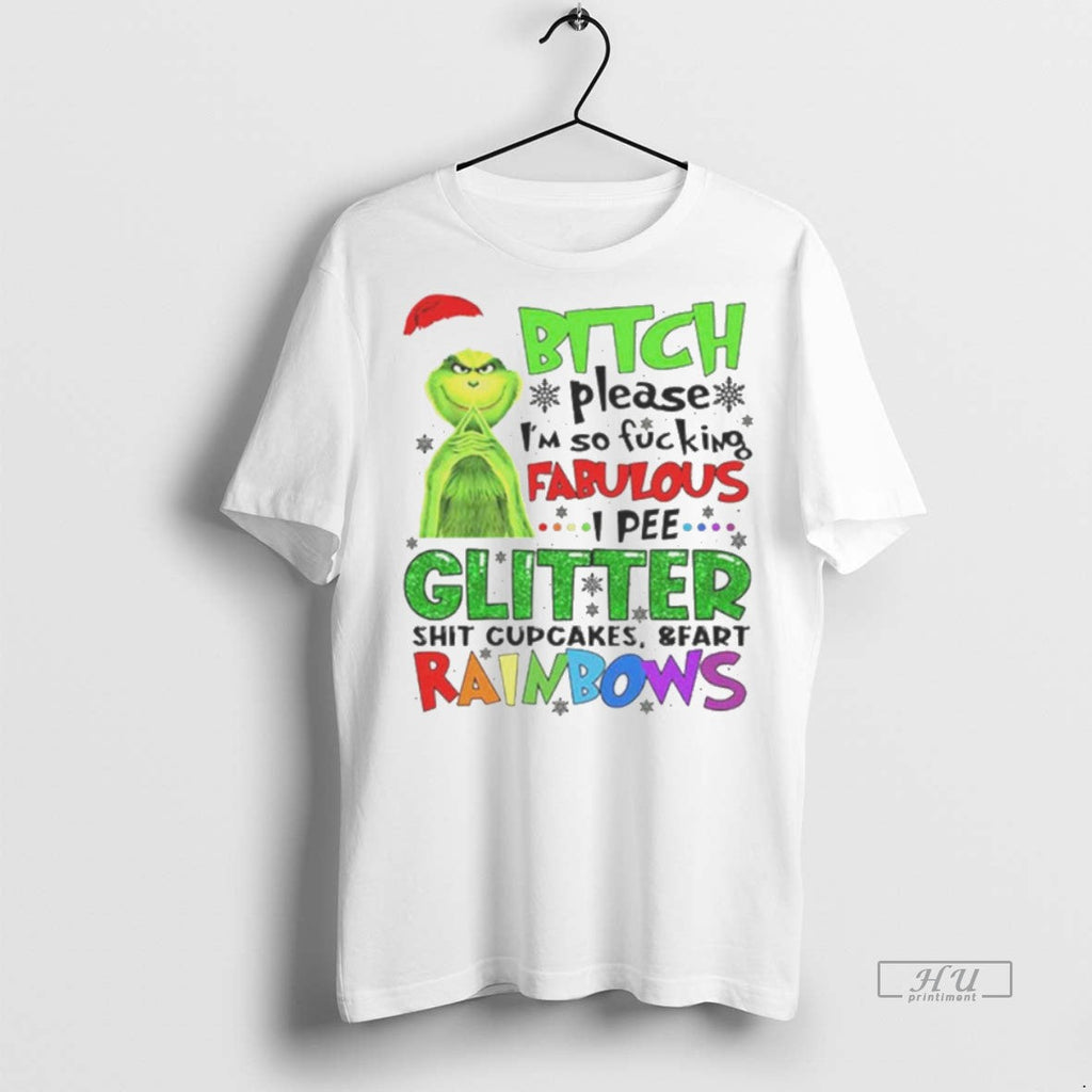 Viral Grinch Christmas Bitch Please Im So Fucking - Adult & Kids T-Shirts, Sweatshirts & Hoodies apparel design preview 1