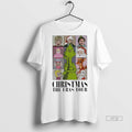 Viral Grinch Christmas The Eras Tour White Sweater - Adult & Kids T-Shirts, Sweatshirts & Hoodies apparel design preview 1