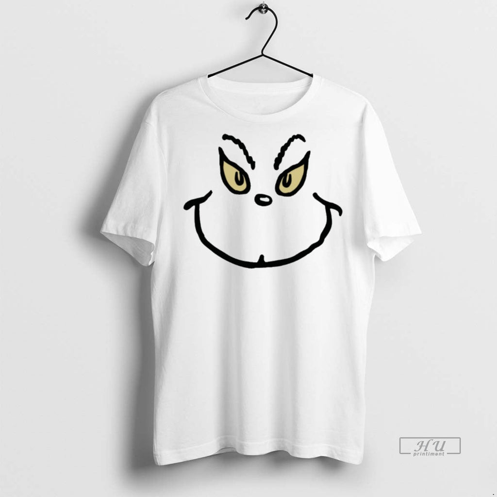 Viral Grinch Grin Christmas Vintage White Sweater - Adult & Kids T-Shirts, Sweatshirts & Hoodies apparel design preview 1