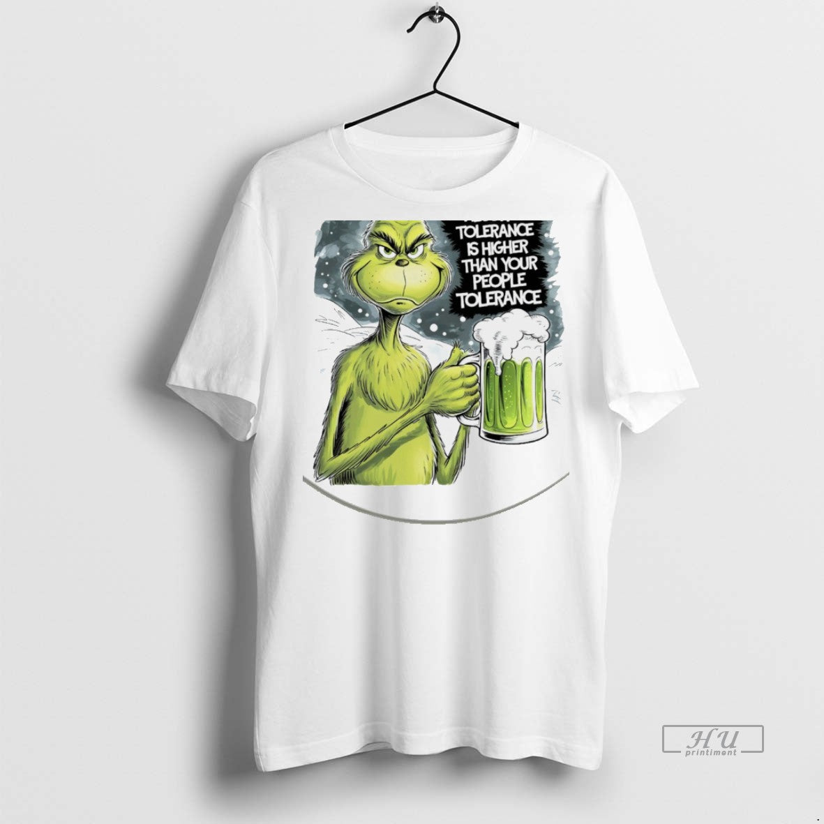 Viral Grinch Usps The Real Santa White Sweater - Adult & Kids T-Shirts, Sweatshirts & Hoodies apparel design preview 1
