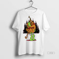 Viral Grinch And Scooby Doo Shaggy Funny Christmas - Adult & Kids T-Shirts, Sweatshirts & Hoodies apparel design preview 1
