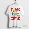 Viral Grinch F Ck My Baby Daddy I Bought Them Gifts - Adult & Kids T-Shirts, Sweatshirts & Hoodies apparel design preview 1