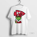 Viral Grinch Leopard Salvageable Kansas City Chiefs - Adult & Kids T-Shirts, Sweatshirts & Hoodies apparel design preview 1