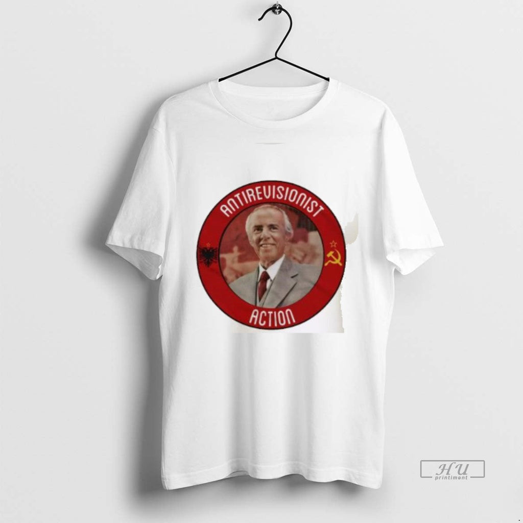 Viral Hoxha Antirevisionist Action Sweater - Adult & Kids T-Shirts, Sweatshirts & Hoodies apparel design preview 1
