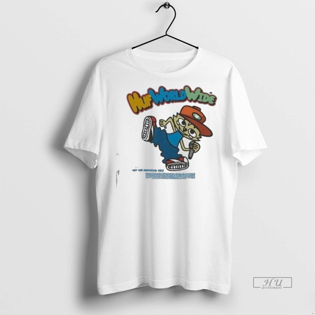 Viral Huf Worldwide Chop Kick Block Sweater - Adult & Kids T-Shirts, Sweatshirts & Hoodies apparel design preview 1