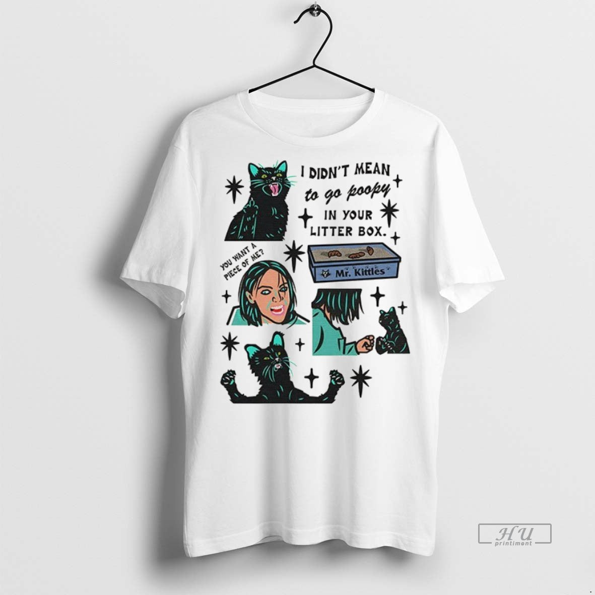 Viral I Didnt Mean To Go Poopy In Your Litter Box - Adult & Kids T-Shirts, Sweatshirts & Hoodies apparel design preview 1