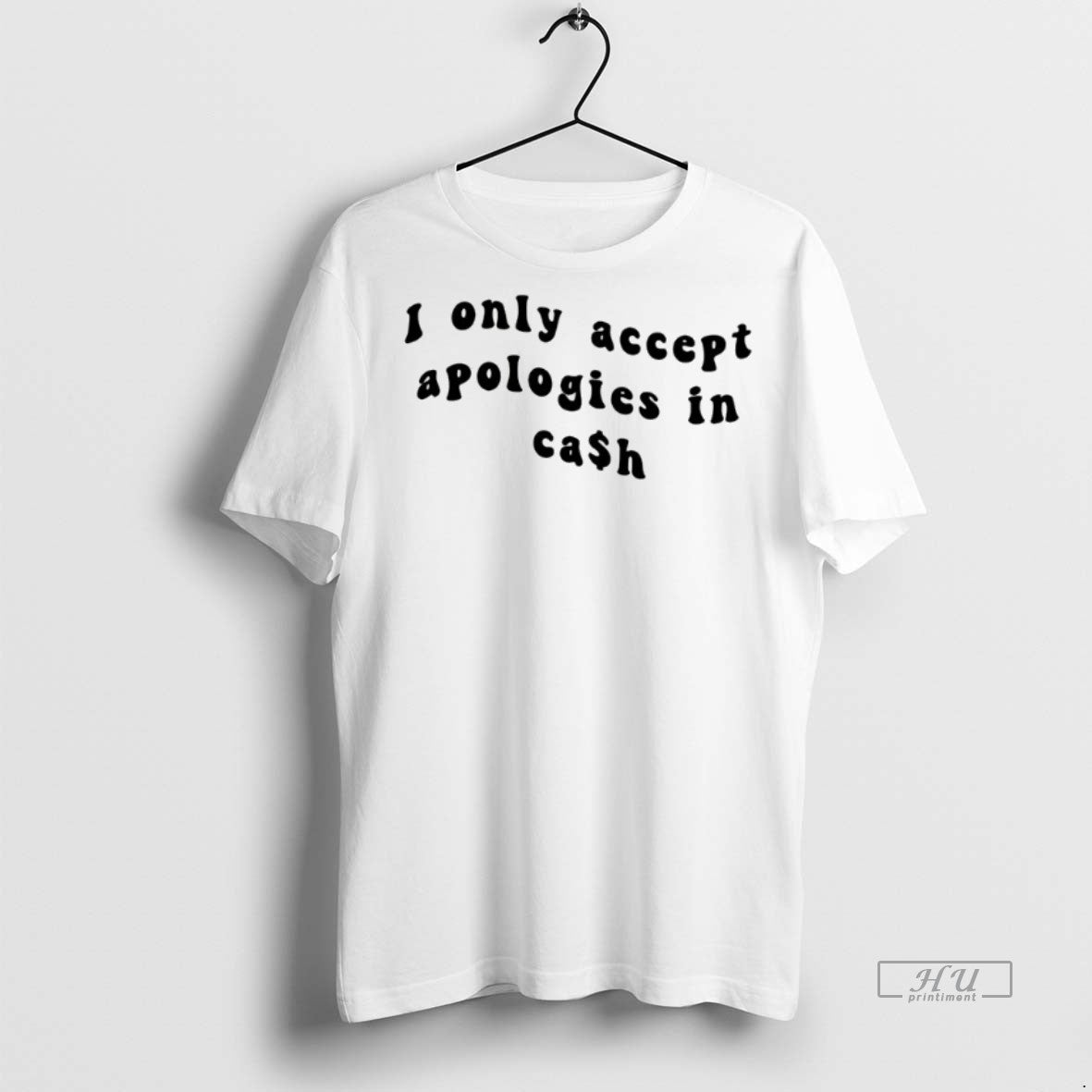 Viral I Only Accpet Aapologies In Cash Sweater - Adult & Kids T-Shirts, Sweatshirts & Hoodies apparel design preview 1