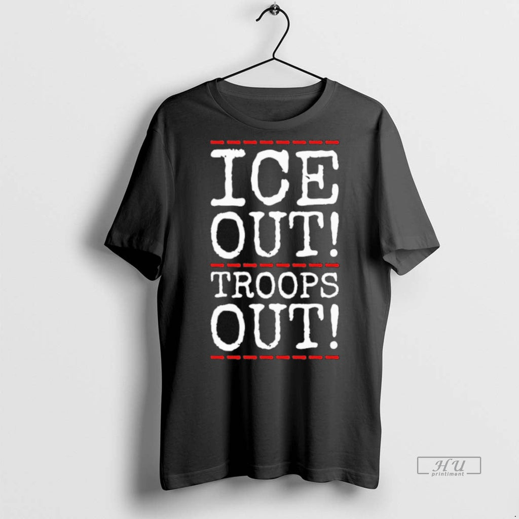 Viral Ice Out Troops Portland Frog Anti Sweater - Adult & Kids T-Shirts, Sweatshirts & Hoodies apparel design preview 1