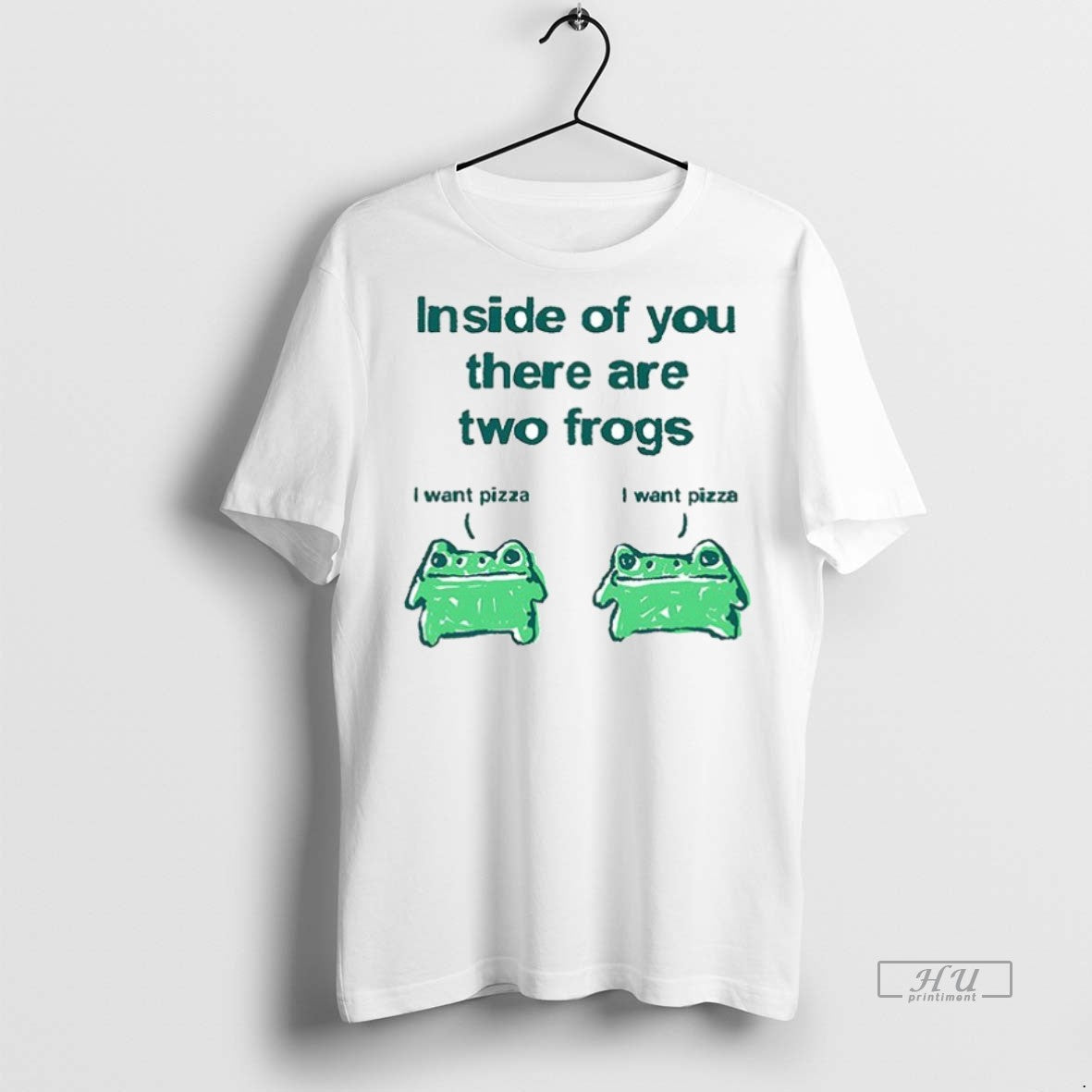 Viral Inside Of You There Are Two Frogs Ceramic And - Adult & Kids T-Shirts, Sweatshirts & Hoodies apparel design preview 1