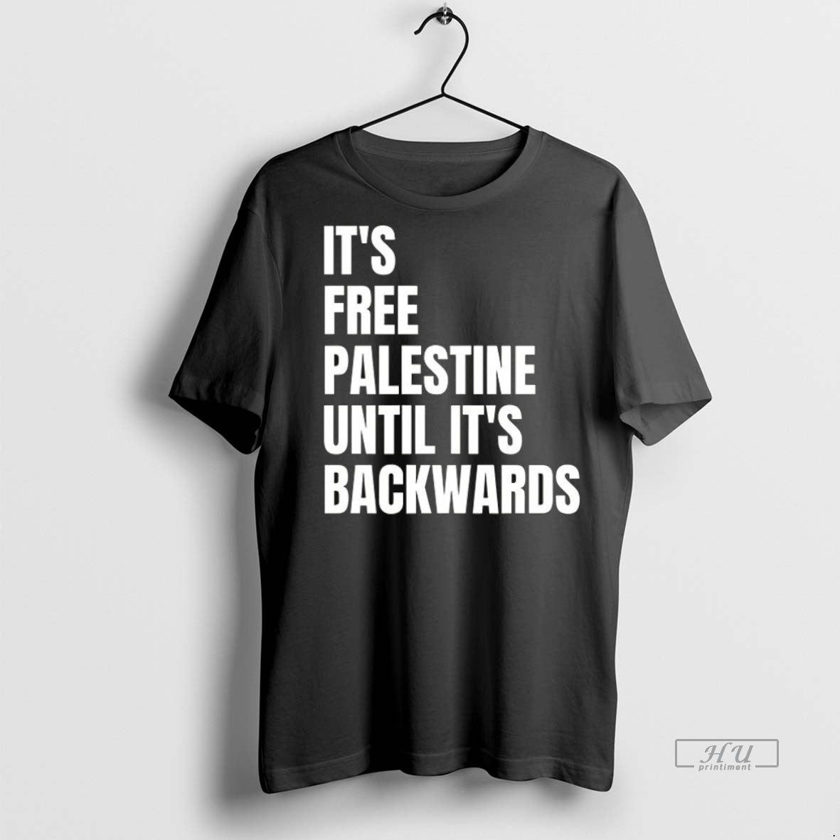 Viral Its Free Palestine Until Backwards Ceramic And - Adult & Kids T-Shirts, Sweatshirts & Hoodies apparel design preview 1
