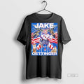 Viral Jake Oettinger American Flag Eagle Fireworks - Adult & Kids T-Shirts, Sweatshirts & Hoodies apparel design preview 1