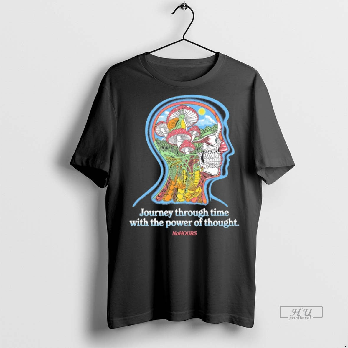 Viral Journey Through Time With The Power Of Thought - Adult & Kids T-Shirts, Sweatshirts & Hoodies apparel design preview 1