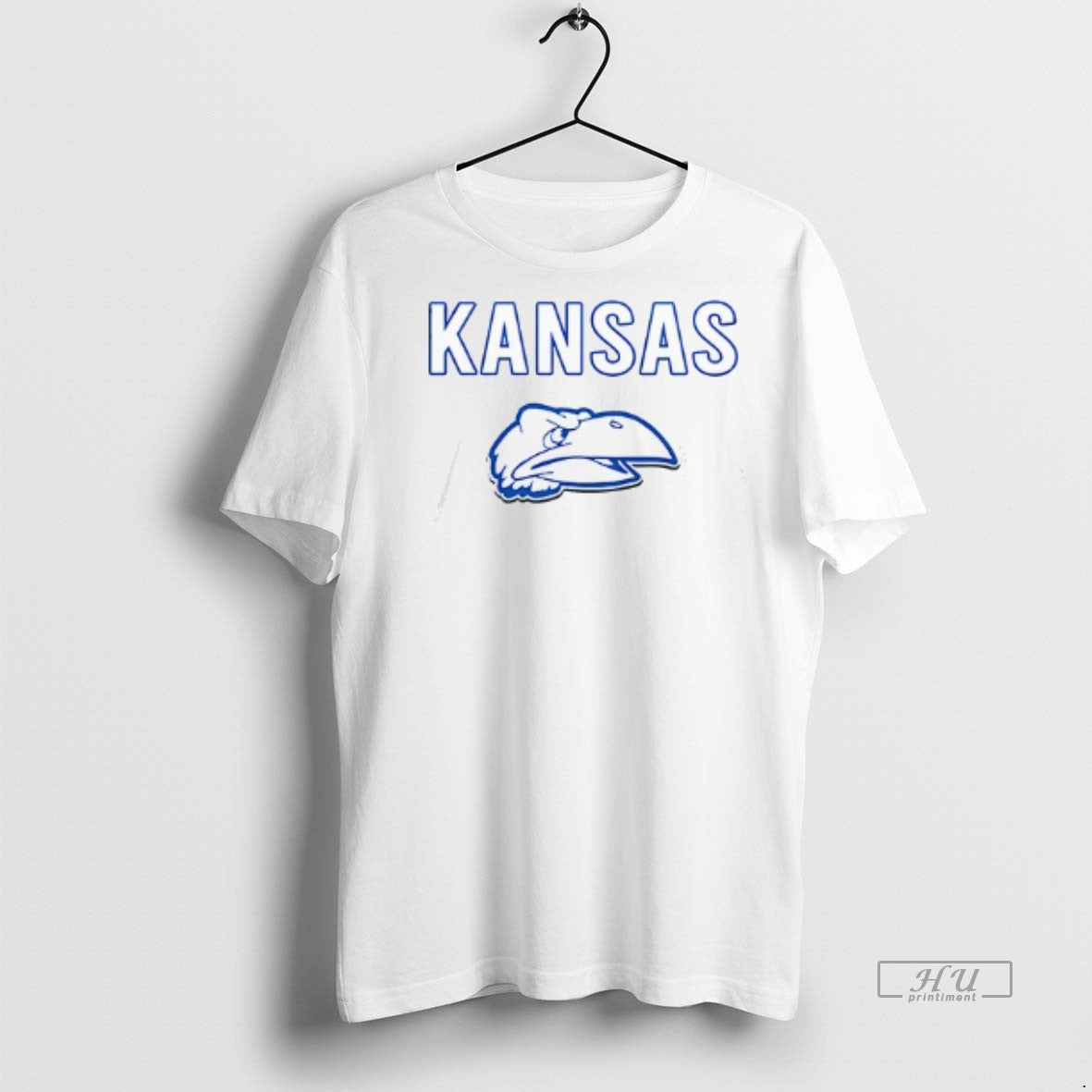 Viral Kansas Jayhawk Ncaa Big12 Logo Double Sided - Adult & Kids T-Shirts, Sweatshirts & Hoodies apparel design preview 1