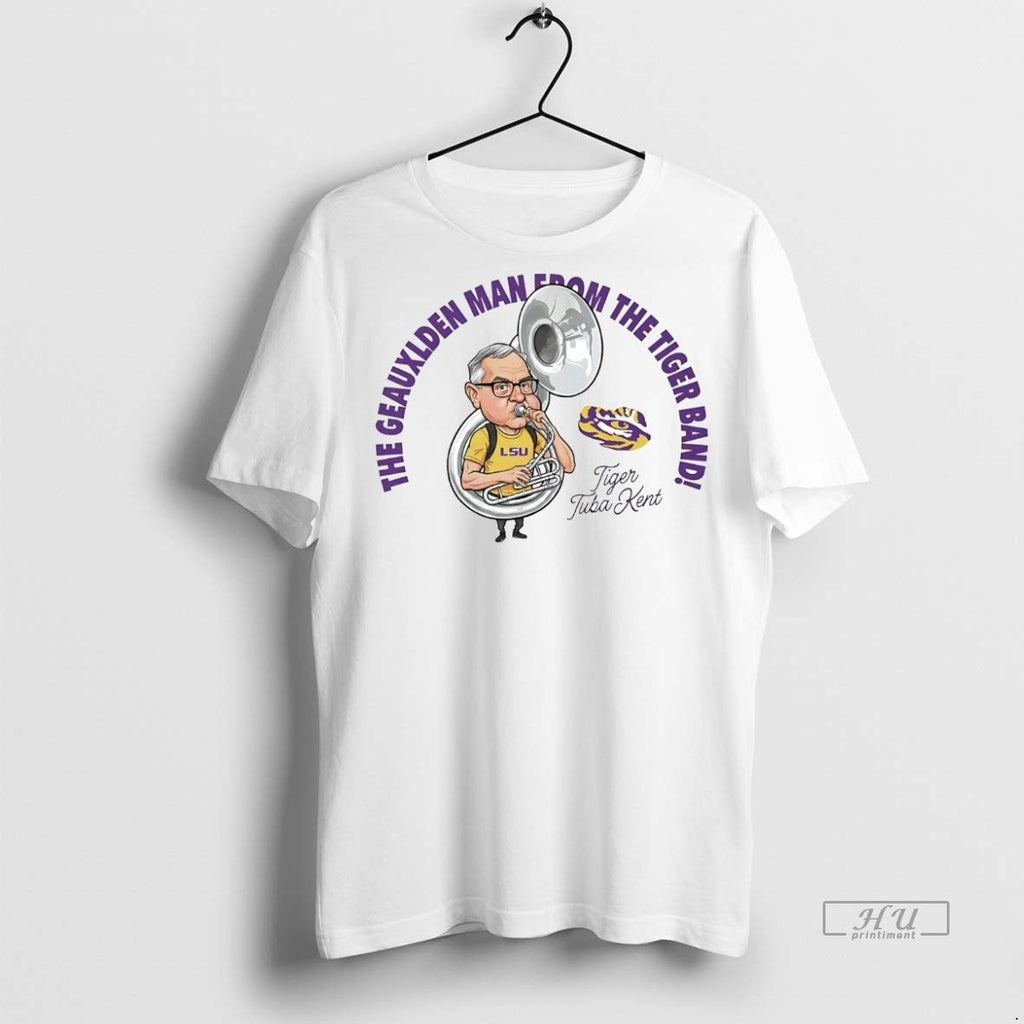 Viral Kent Broussard The Geauxlden Man From Tiger - Adult & Kids T-Shirts, Sweatshirts & Hoodies apparel design preview 1