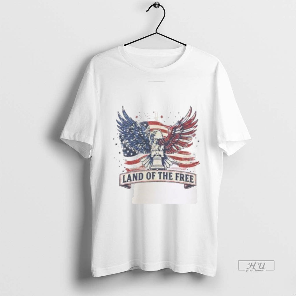 Viral Land Of The Free Eagle Usa Flag Sweater - Adult & Kids T-Shirts, Sweatshirts & Hoodies apparel design preview 1
