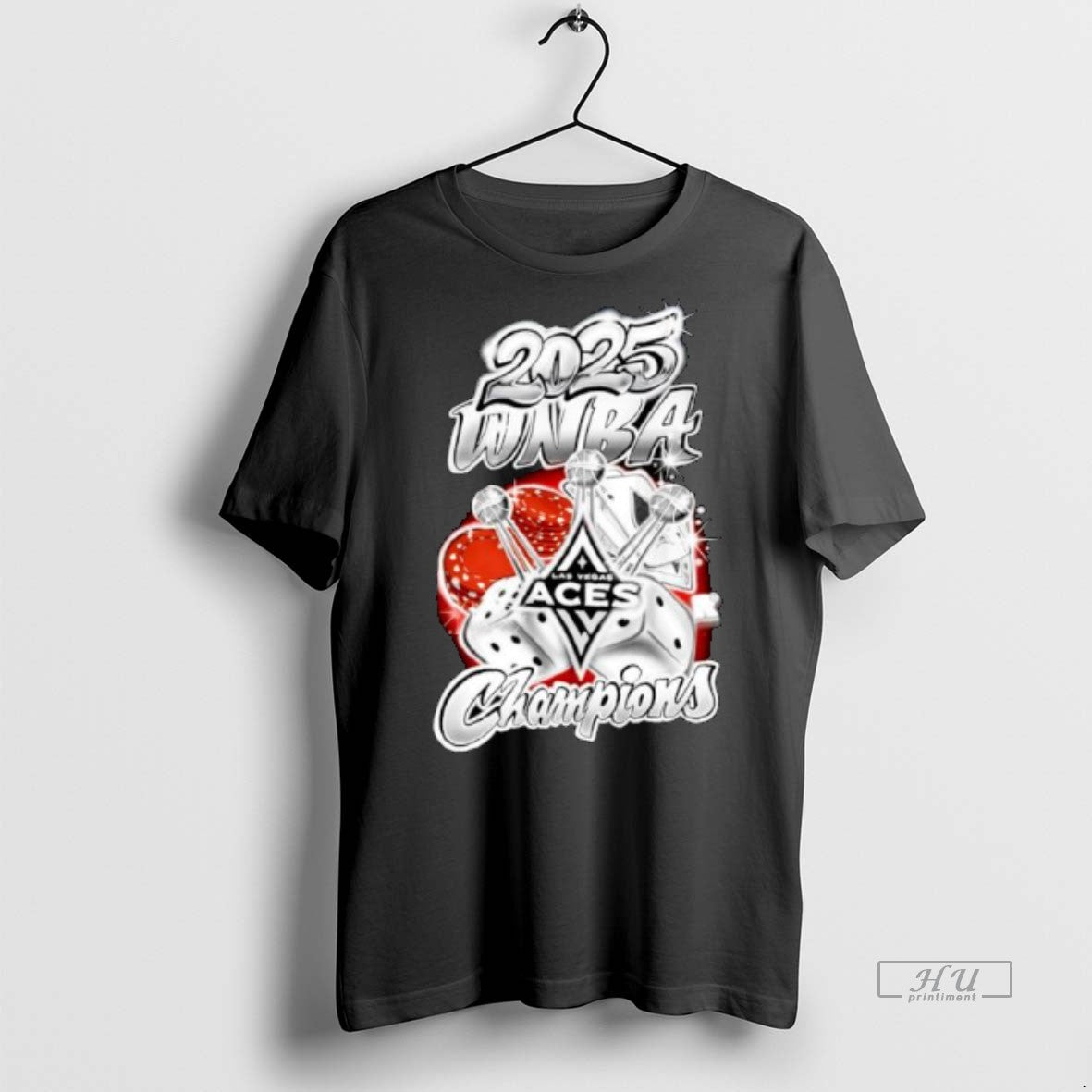 Viral Las Vegas Aces 2025 Wnba Champions Triple Crown - Adult & Kids T-Shirts, Sweatshirts & Hoodies apparel design preview 1