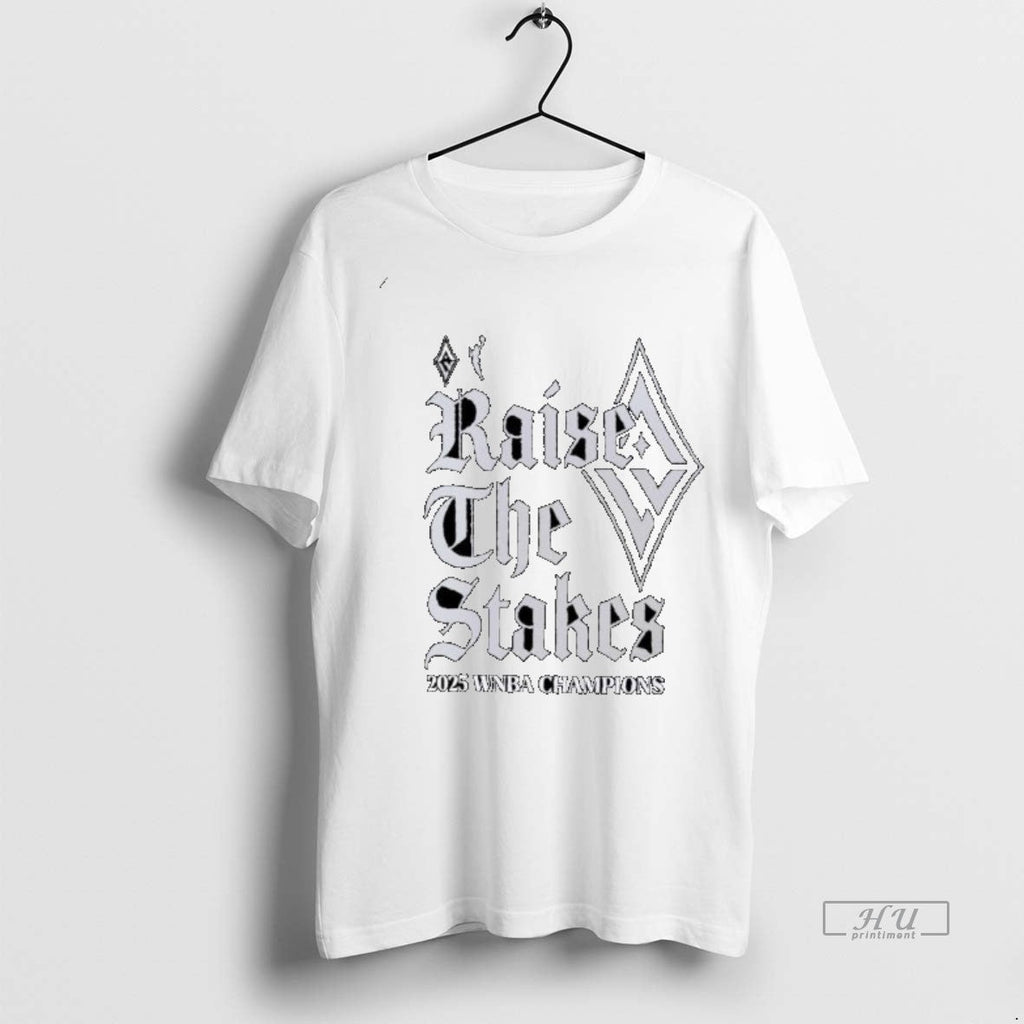 Viral Las Vegas Aces 2025 Wnba Finals Champions Raise - Adult & Kids T-Shirts, Sweatshirts & Hoodies apparel design preview 1