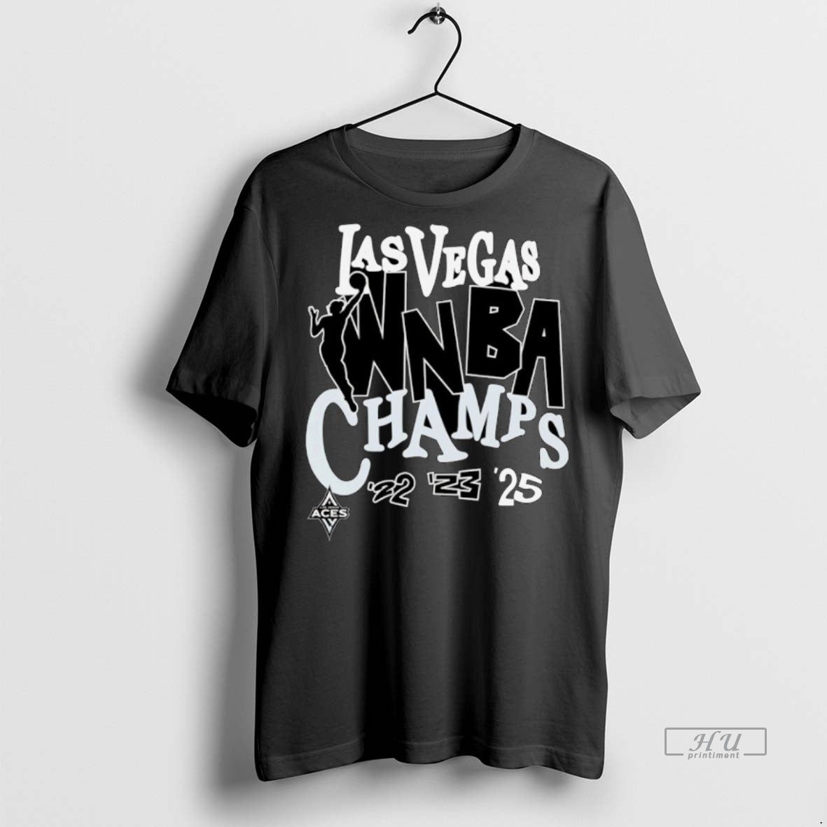 Viral Las Vegas Aces 3x Wnba Champions 2022 2023 2025 - Adult & Kids T-Shirts, Sweatshirts & Hoodies apparel design preview 1