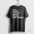 Viral Las Vegas Aces Ampersand 2025 Champs Players - Adult & Kids T-Shirts, Sweatshirts & Hoodies apparel design preview 1