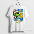 Viral Los Angeles Chargers Charged Up For Christmas - Adult & Kids T-Shirts, Sweatshirts & Hoodies apparel design preview 1