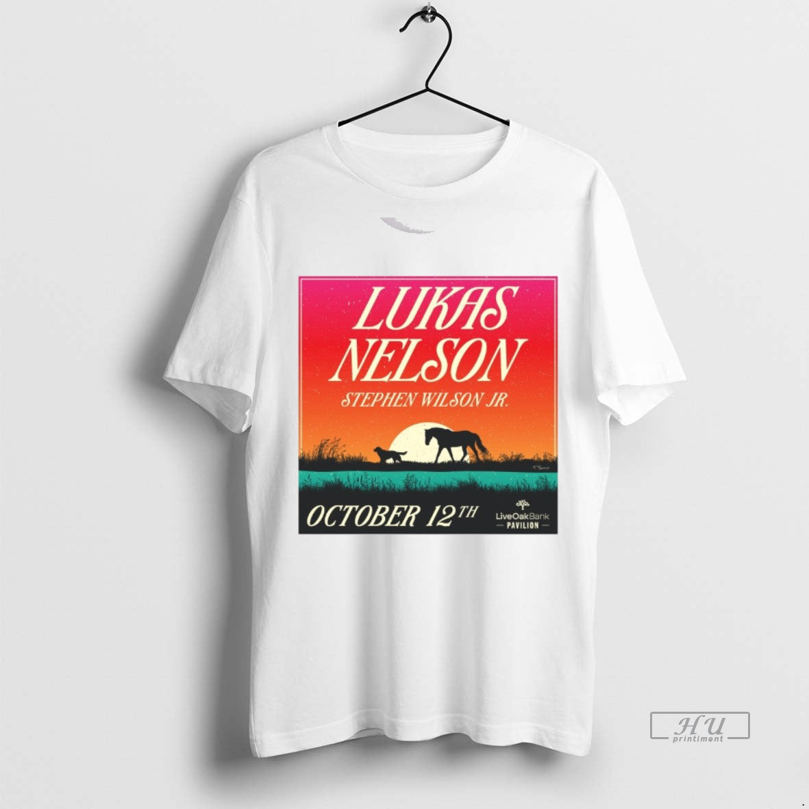 Viral Lukas Nelson Wilmington Nc October 12 2025 Tour - Adult & Kids T-Shirts, Sweatshirts & Hoodies apparel design preview 1