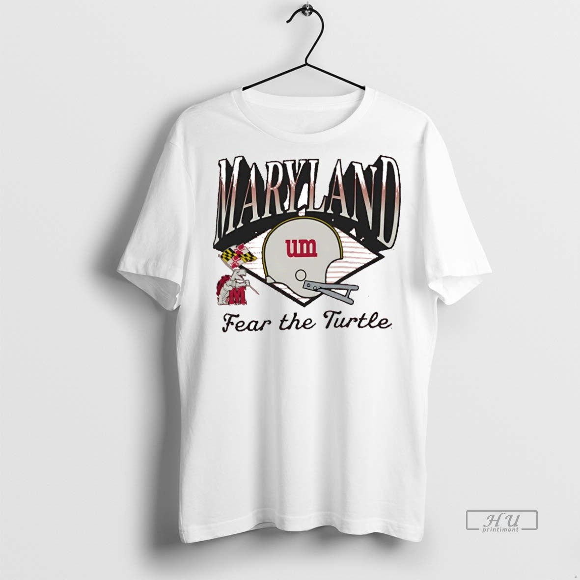 Viral Maryland Terrapins Fear The Turtle Sweater - Adult & Kids T-Shirts, Sweatshirts & Hoodies apparel design preview 1
