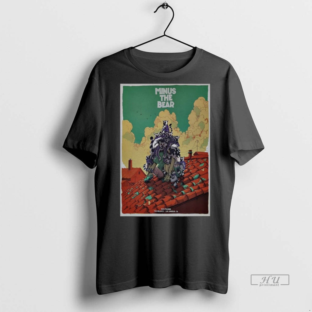Viral Minus The Bear October 11 12 2025 Belasco Los - Adult & Kids T-Shirts, Sweatshirts & Hoodies apparel design preview 1