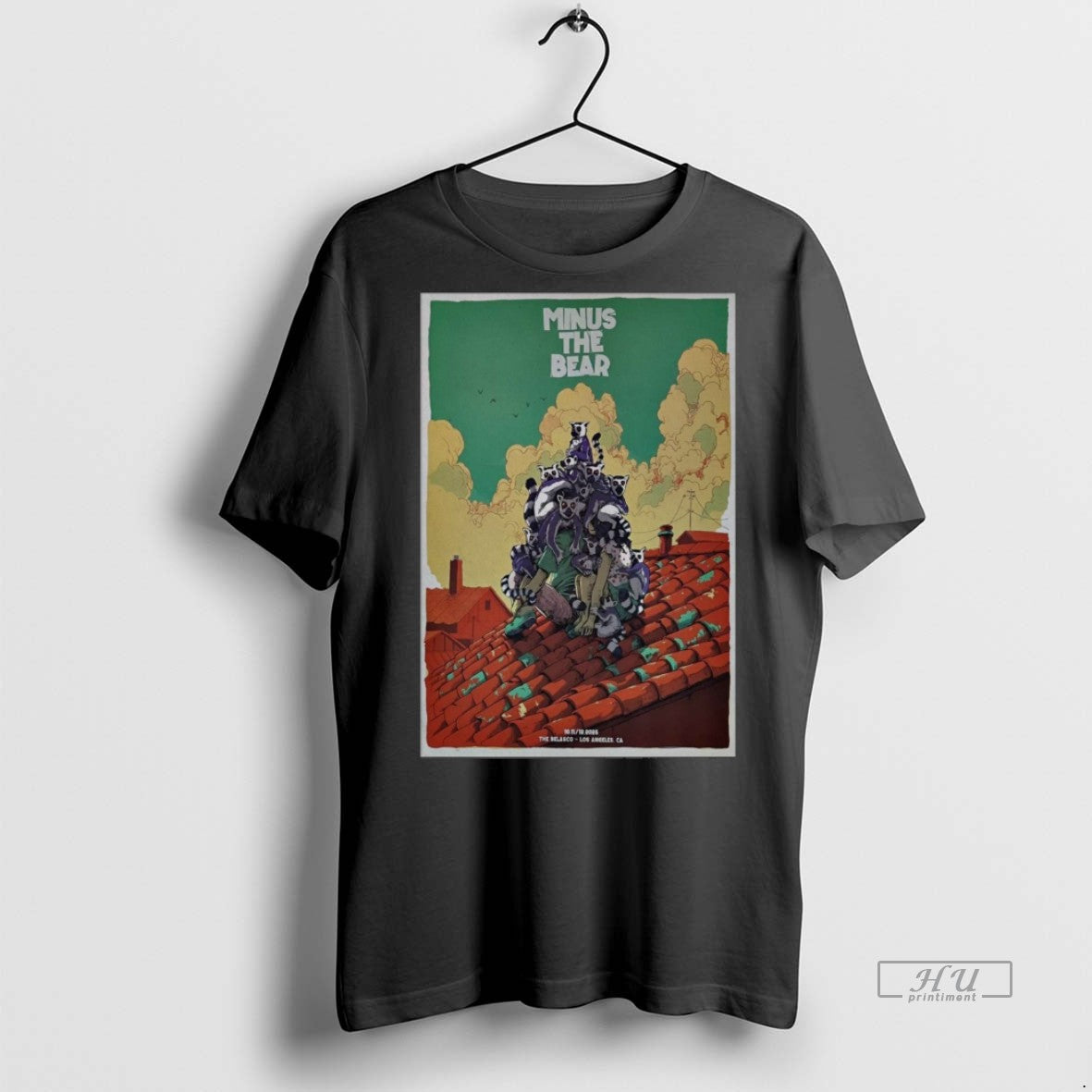 Viral Minus The Bear October 11 12 2025 Belasco Los - Adult & Kids T-Shirts, Sweatshirts & Hoodies apparel design preview 1
