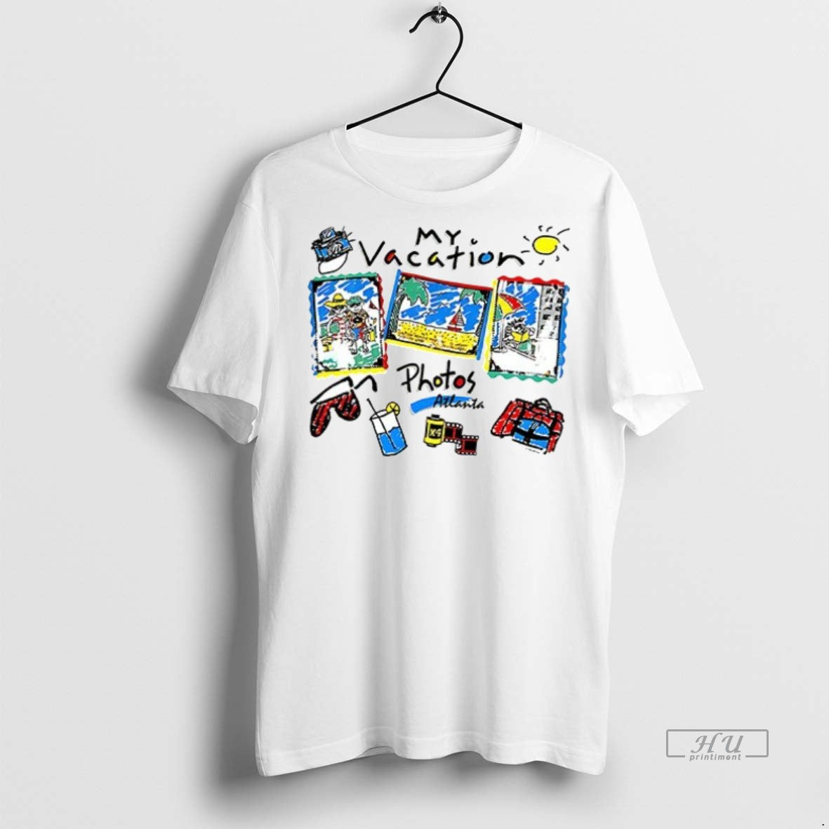 Viral My Vacation Photos Atlanta Art Ceramic And - Adult & Kids T-Shirts, Sweatshirts & Hoodies apparel design preview 1