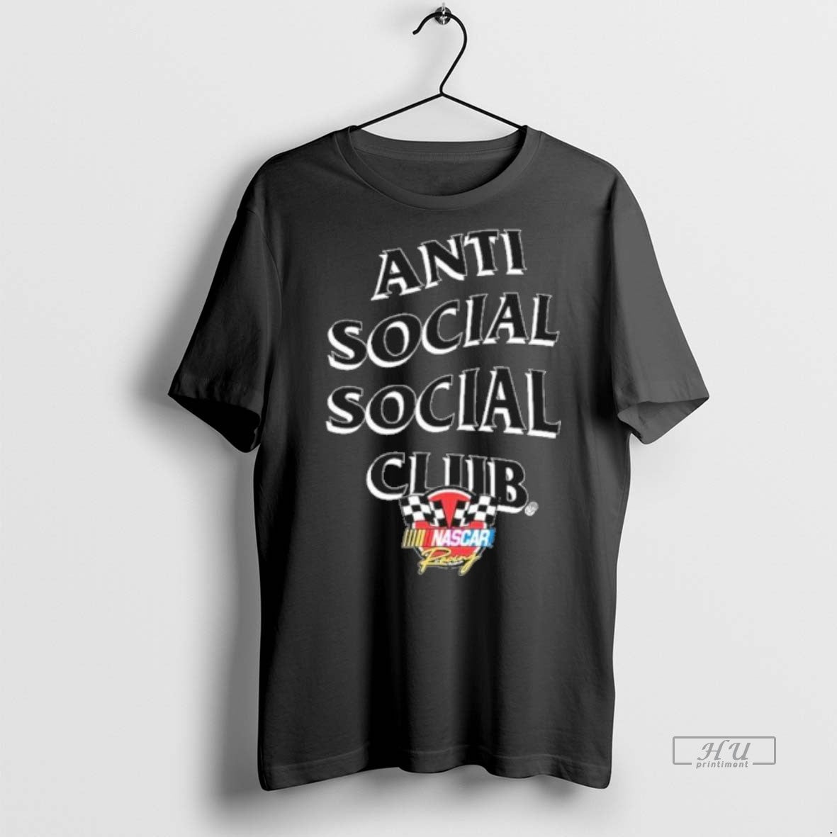 Viral Nascar Motorsport Anti Social Club Sweater - Adult & Kids T-Shirts, Sweatshirts & Hoodies apparel design preview 1